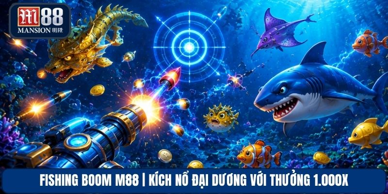 Fishing Boom M88 | Kích Nổ Đại Dương Với Thưởng 1.000x